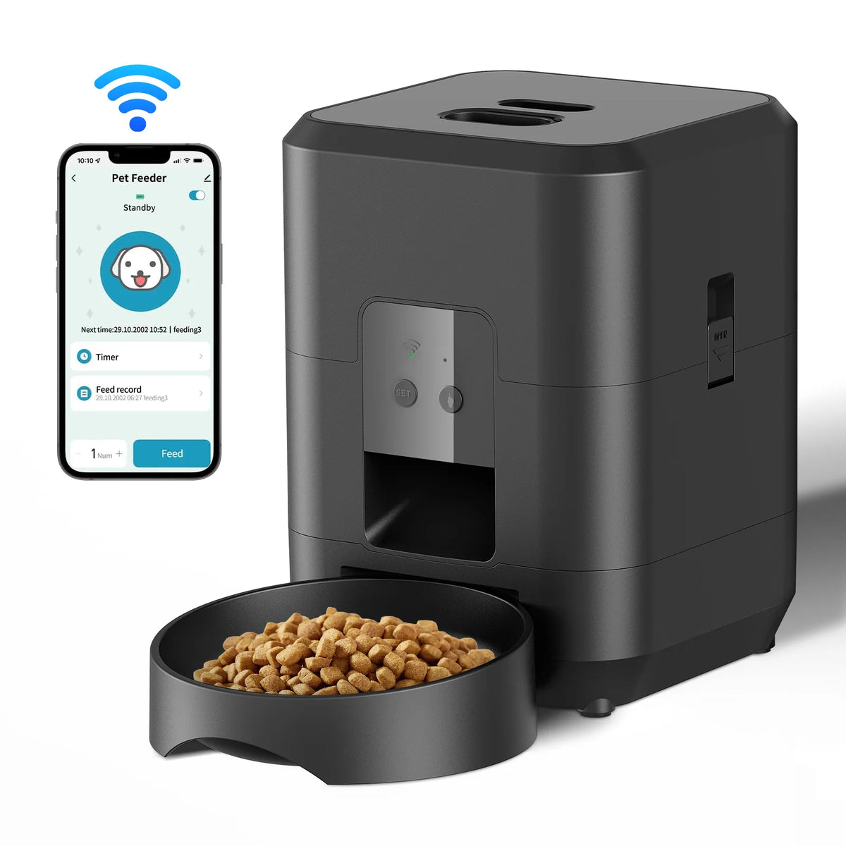 Smart Feeding for Your Pet – Perfect for Cats & Small/Medium Dogs!