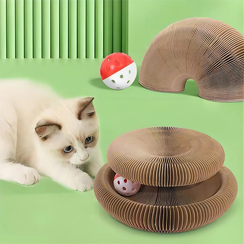 🐾 3-Level Interactive Cat Tower Toy – Endless Fun, Zero Boredom!