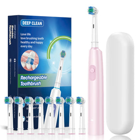 Bright Smile and Impeccable Oral Health with the Rotary Electric Toothbrush!