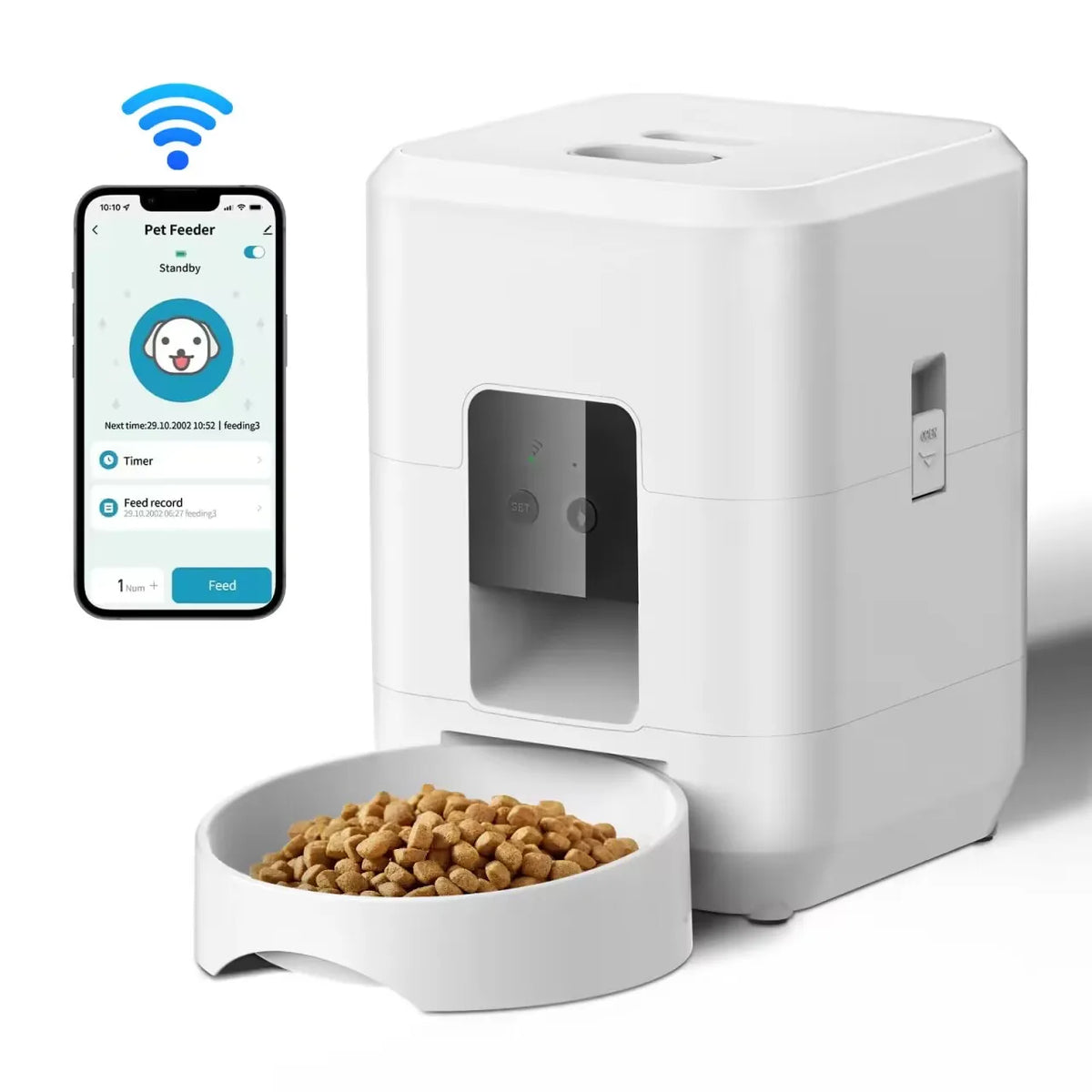 Smart Feeding for Your Pet – Perfect for Cats & Small/Medium Dogs!