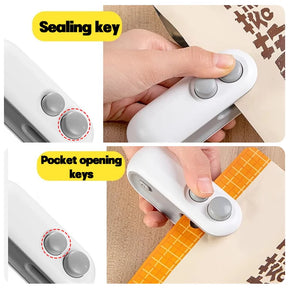 Keep Your Food Fresh with the Mini Portable Heat Sealer!