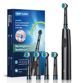 Bright Smile and Impeccable Oral Health with the Rotary Electric Toothbrush!